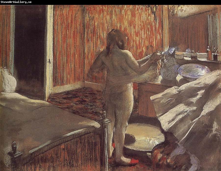 Edgar Degas Bather